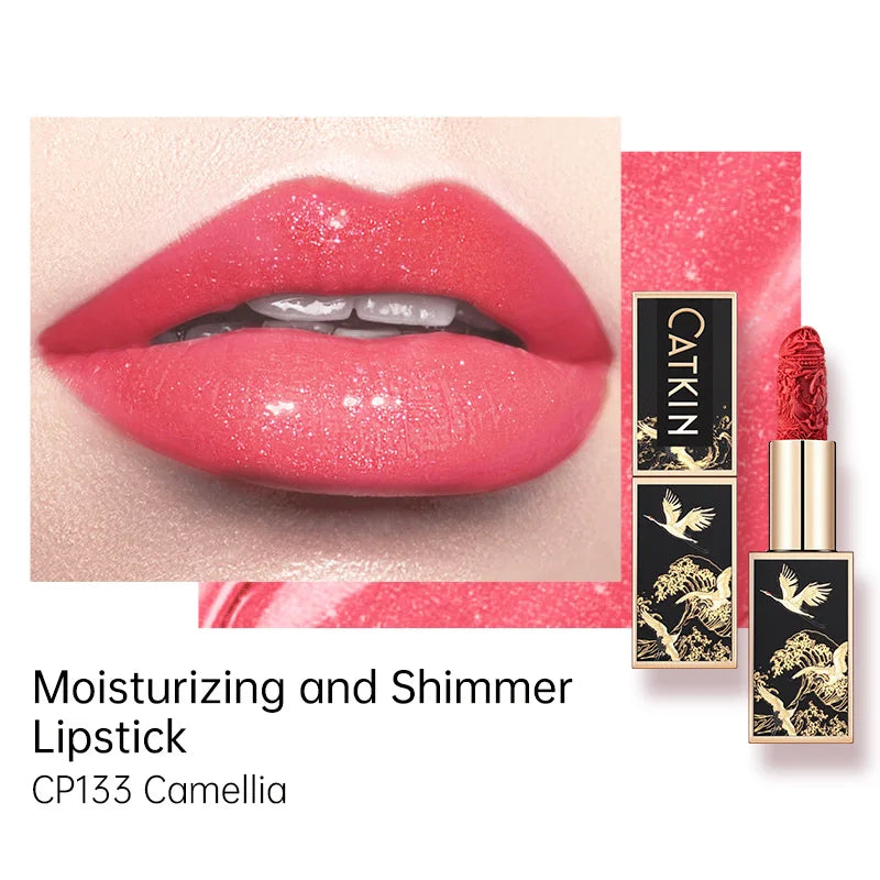 CATKIN Hydrating Matte Lipstick – Creamy, Long-Lasting Satin Finish
