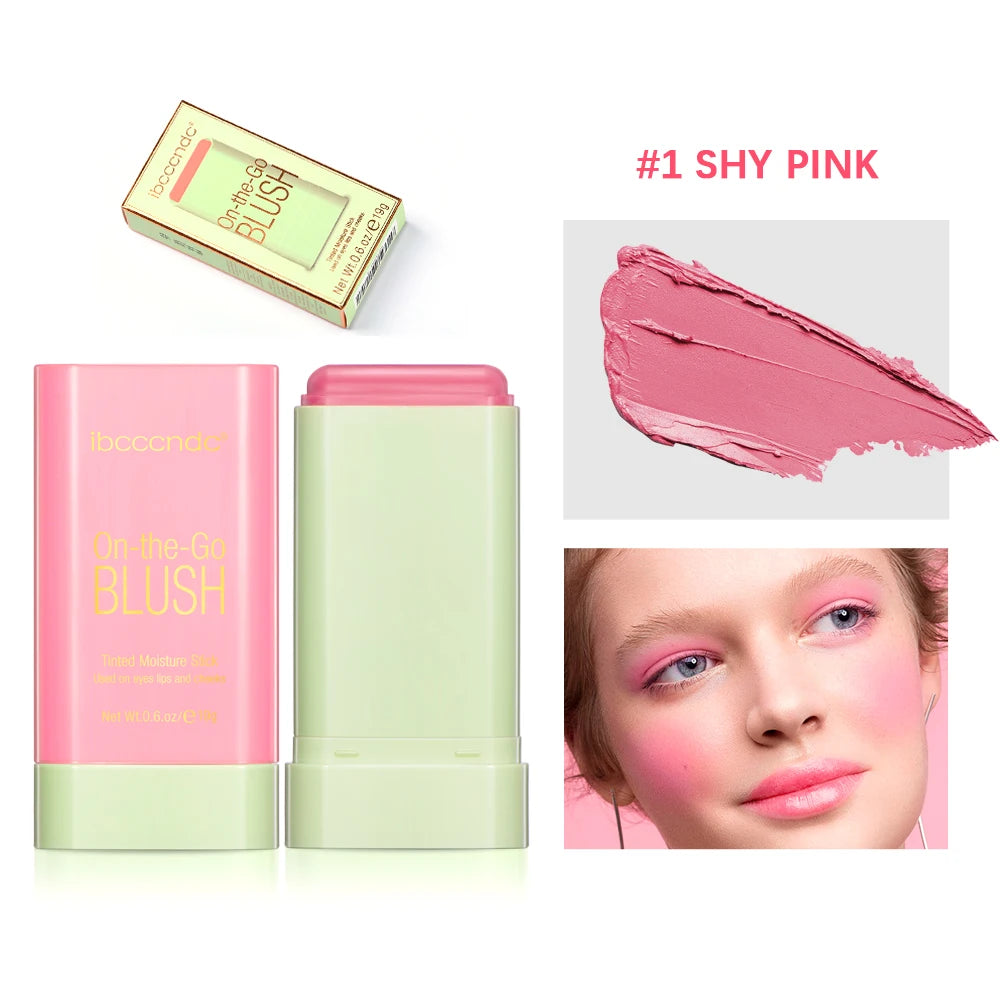 3-in-1 Cream Blush Stick – Lips, Eyes & Cheeks