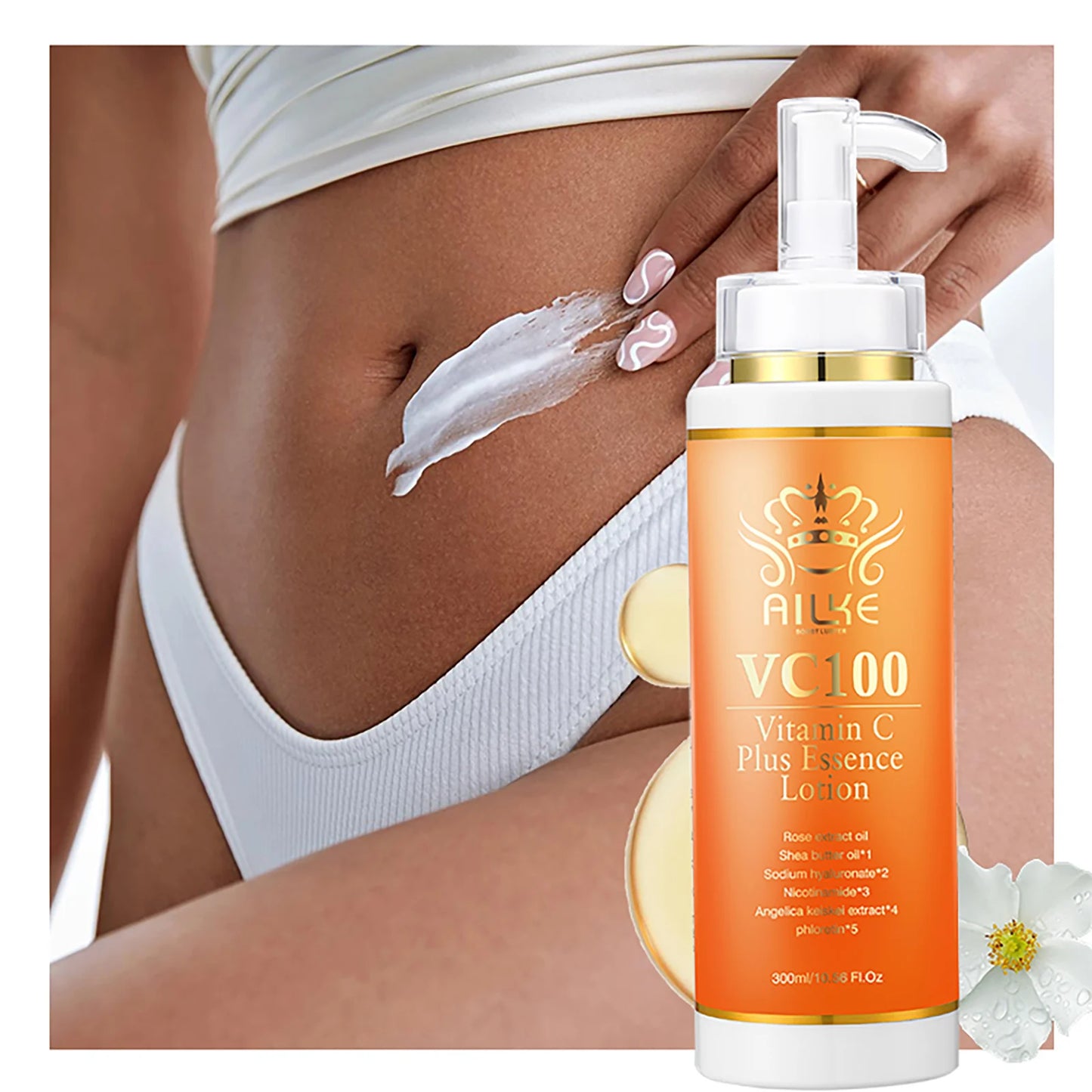 AILKE Vitamin C Skin Care Set – Collagen & Vitamin E Hydrating Care