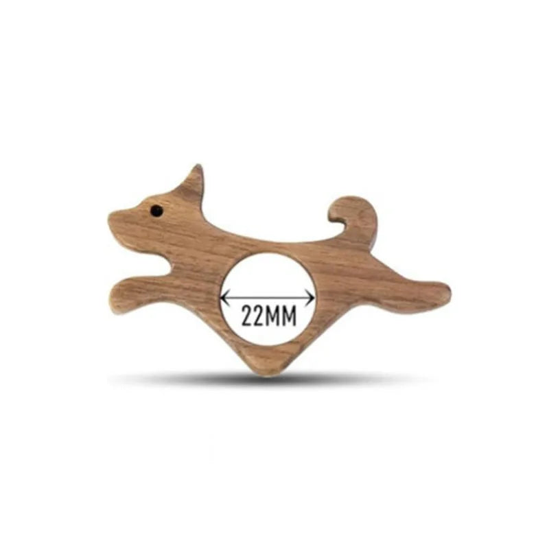 PetBookMate: Wooden Animal-Themed Page Holder