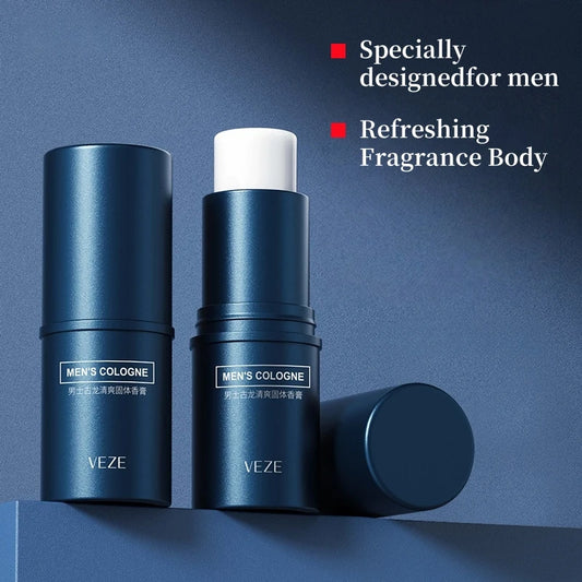 Fanzhen Men’s Solid Perfume Stick – Fresh Portable Travel Fragrance