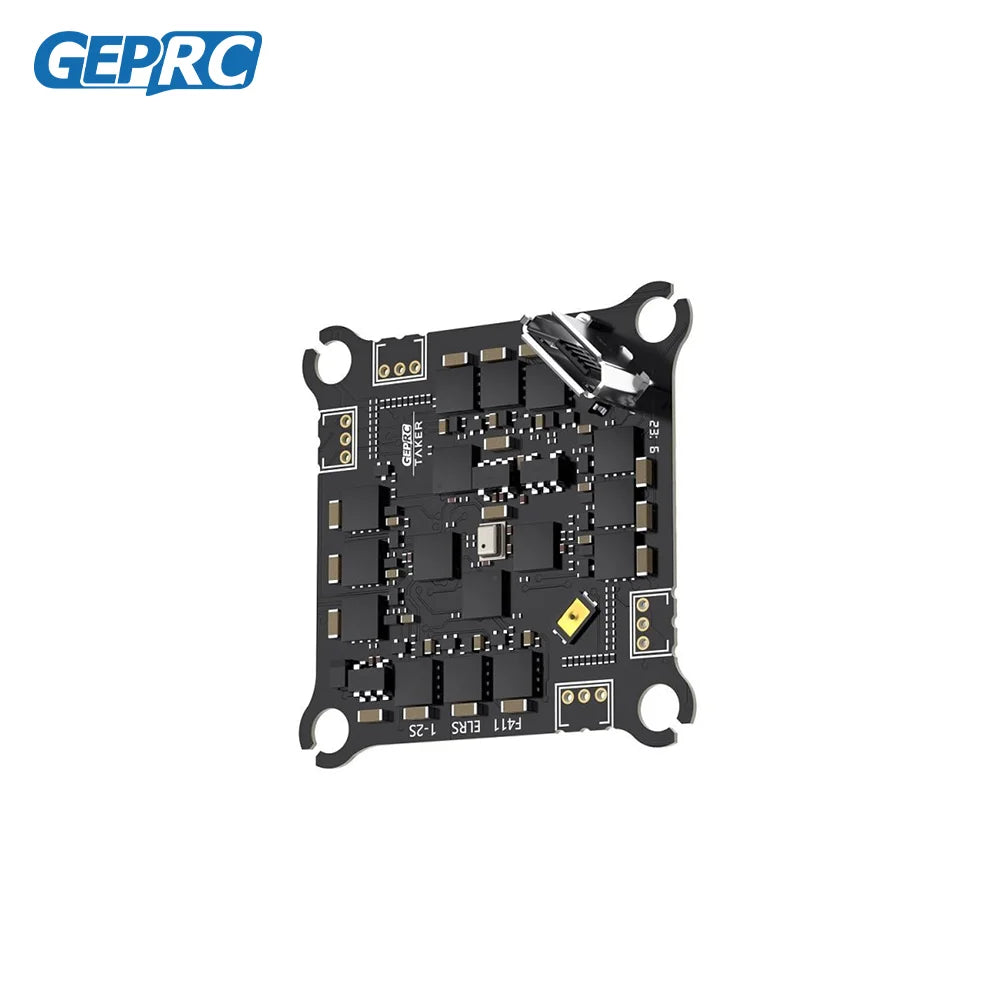 GEPRC TAKER F411-12A-E 1-2S AIO F411 Flight Controller 4in1 12A ESC BMI270 ELRS 2.4G 3.0 RX 25.5X25.5mm DarkStar20 Cinewhoop RC
