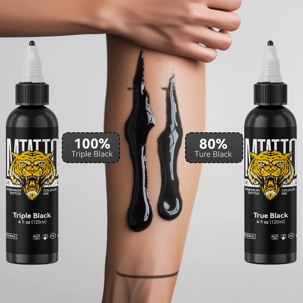 Surnelia Pro-Ink: Professional Tattoo & PMU Pigment (120ml)