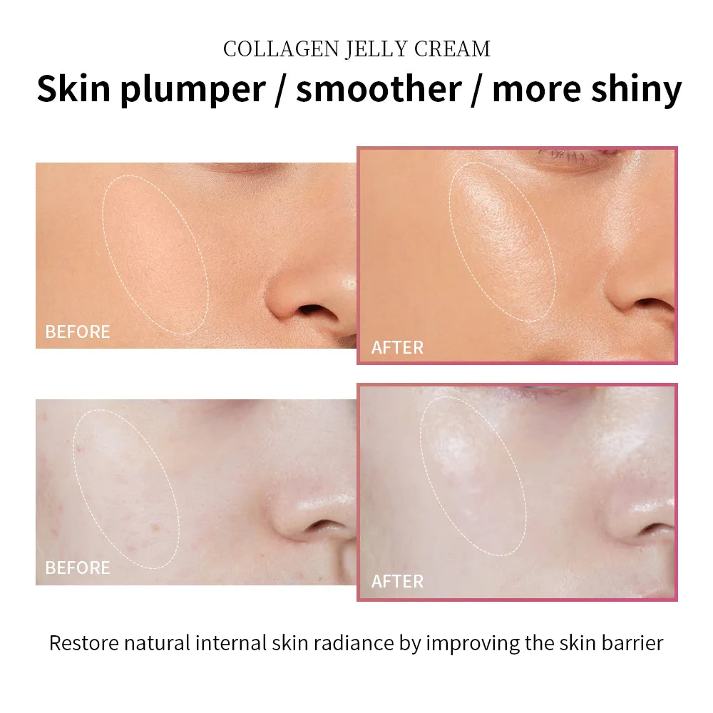 Collagen Face Cream with Niacinamide – Hydrating & Firming Gel (100ml)