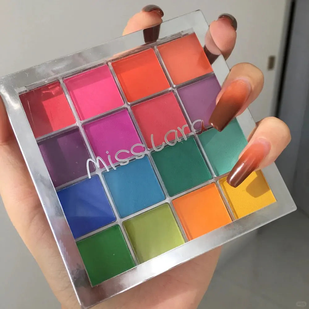 LuxeChromatic: 16-Color Neon & Ombre Nail Art Pigment Palette