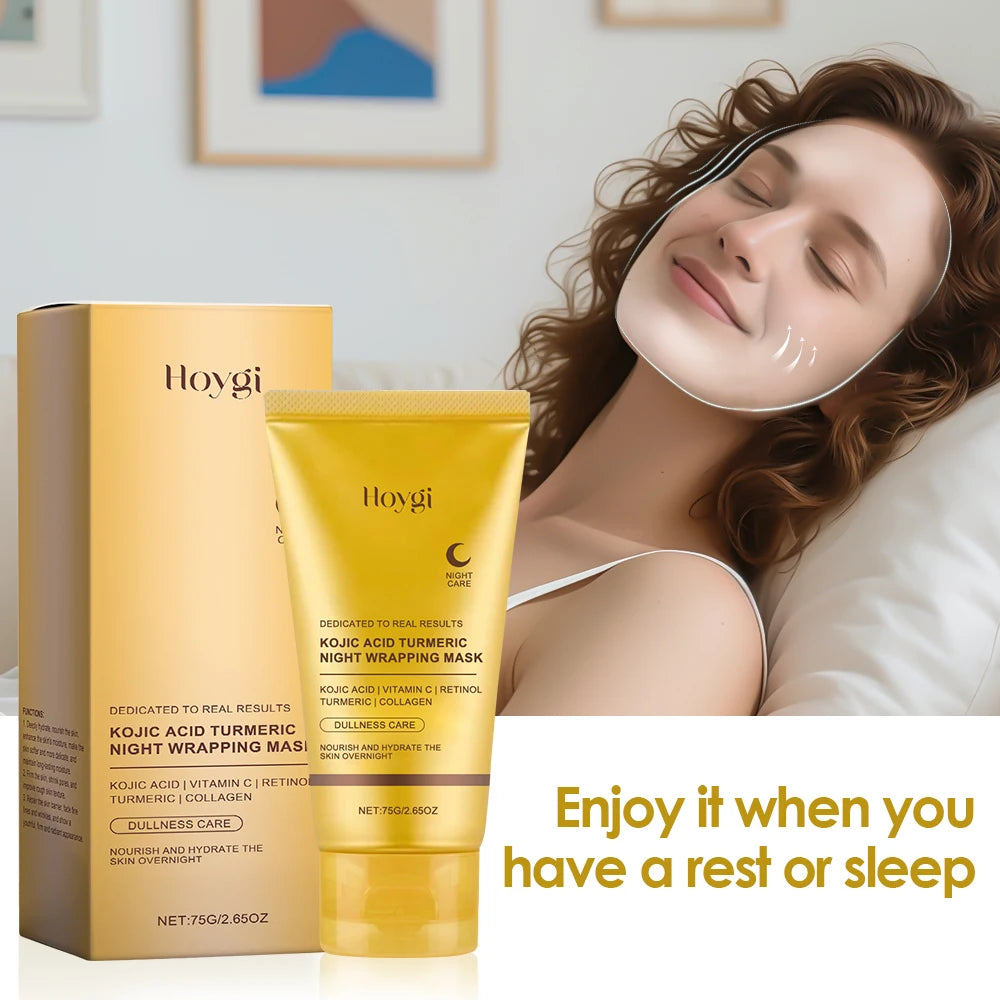 Brightening Turmeric Overnight Peel-Off Mask (75g)
