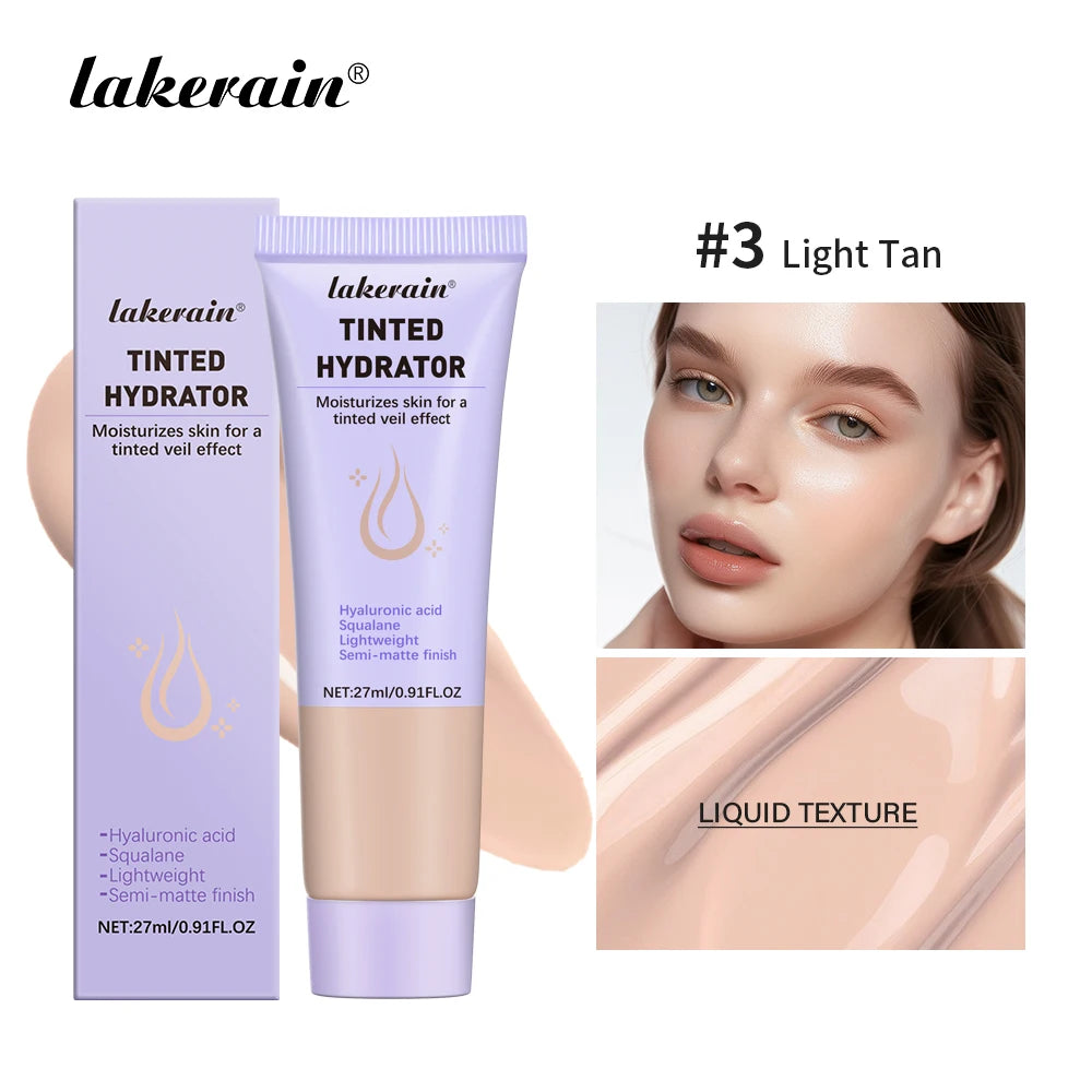 Lakerain Tinted Hydrator – Moisturizing Foundation with a Semi-Matte Finish (27ml)