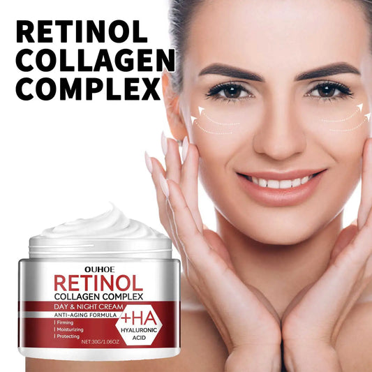 Retinol Collagen Face Cream – Day & Night Hydrating Anti-Aging Care