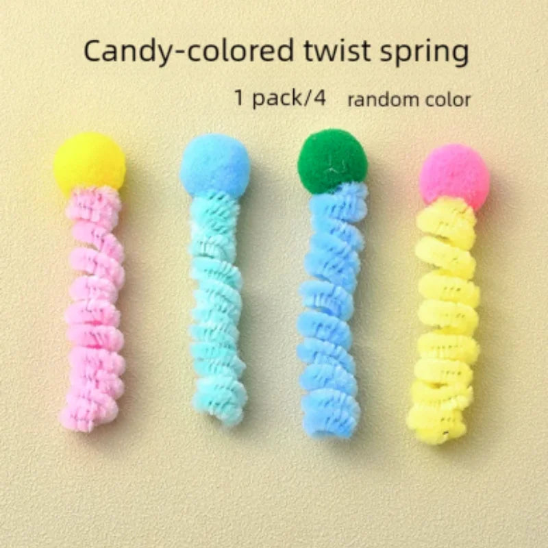 SpringyJump: Colorful Interactive Cat Springs