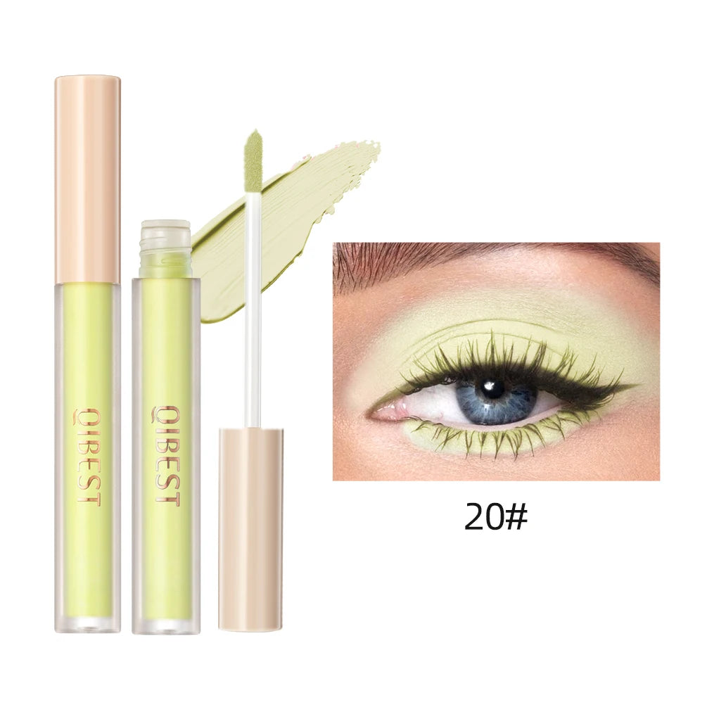 QIBEST Matte Liquid Shadow Collection – 8-Stick Set, Dual-Use for Eyes & Cheeks