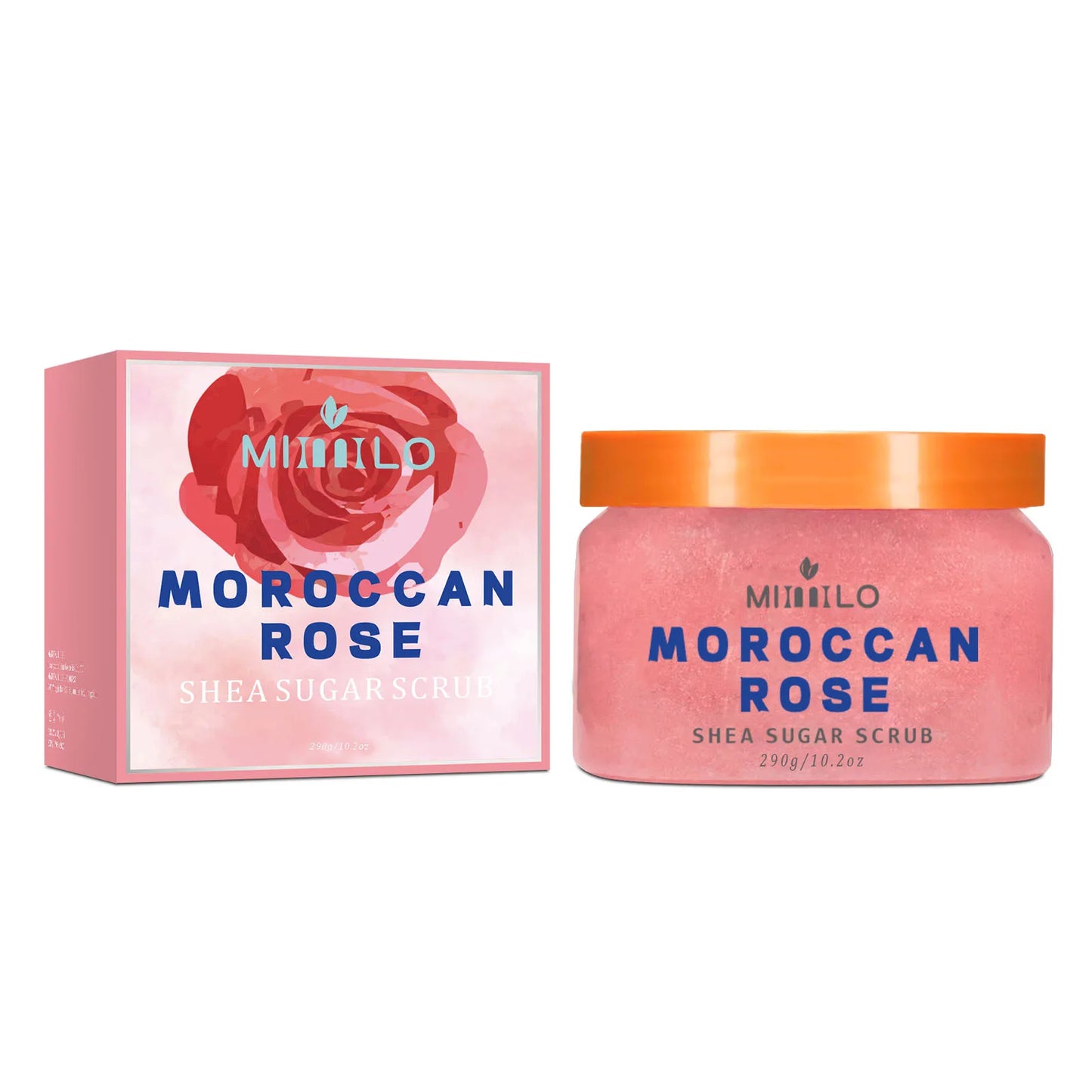 VelvetGlow: Shea Sugar Exfoliating Body Scrub