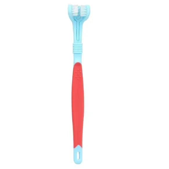 OralPro: 3-Sided Multi-Angle Pet Toothbrush