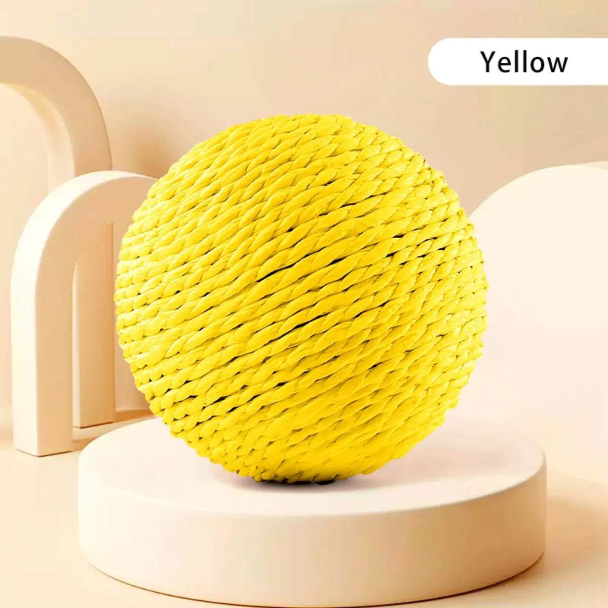 PurrfectClaw: Natural Sisal Scratch & Clean Toy