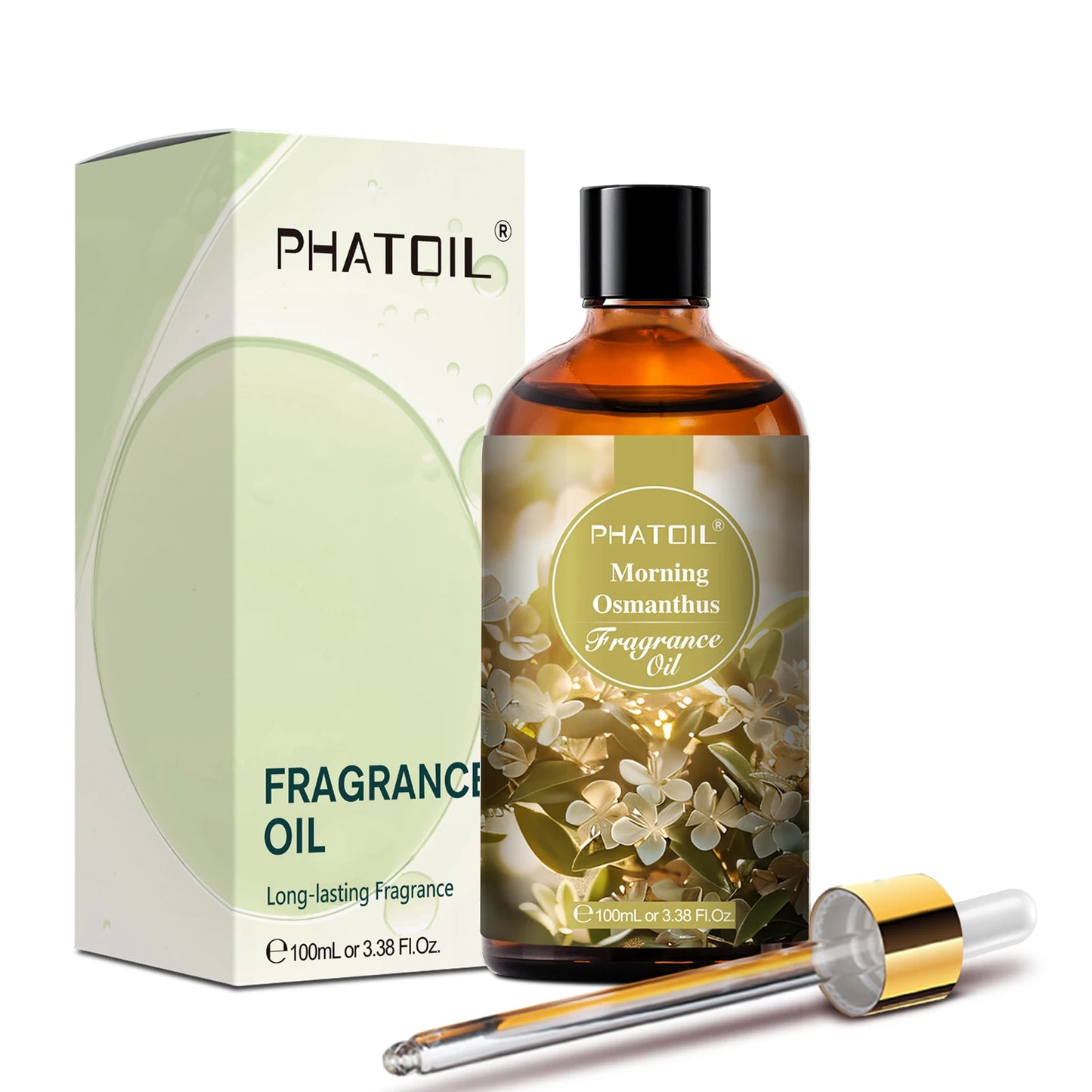PHATOIL Almond & Vanilla Fragrance Oil – Diffuser Aromatherapy (100ml)