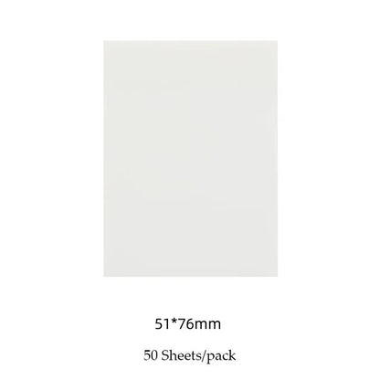 ClearNotes: 50-Sheet Transparent Waterproof Pads