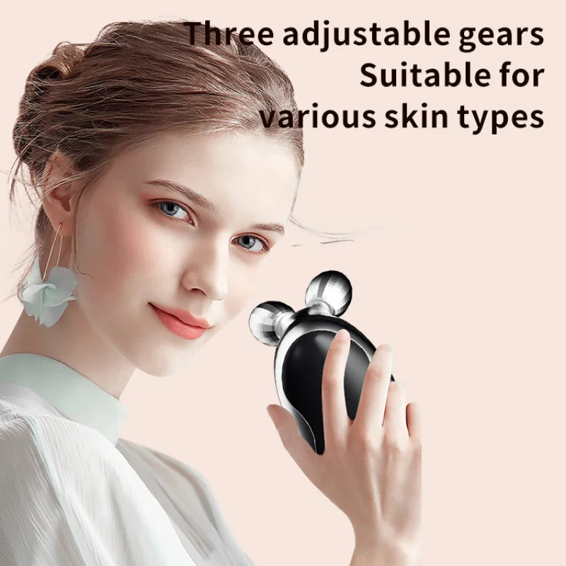 Microcurrent Facial Massager – Portable Skin Care Device