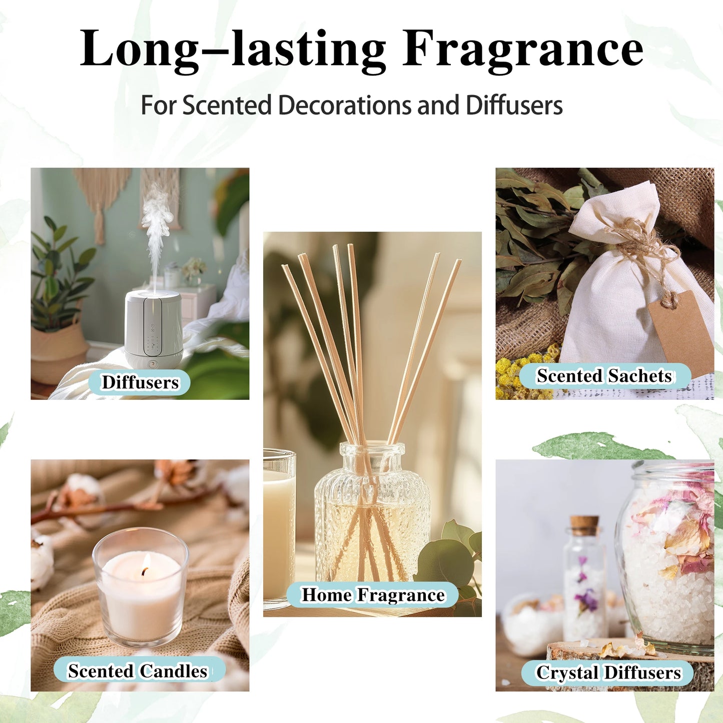 Premium Fragrance Oil Roll-On: Variety Pack (10ml)