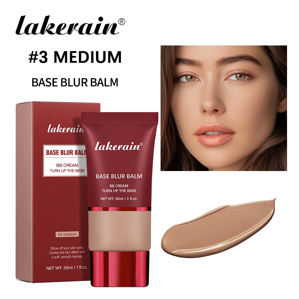 Surnelia Soft-Focus: Matte Blur Balm & Foundation Base