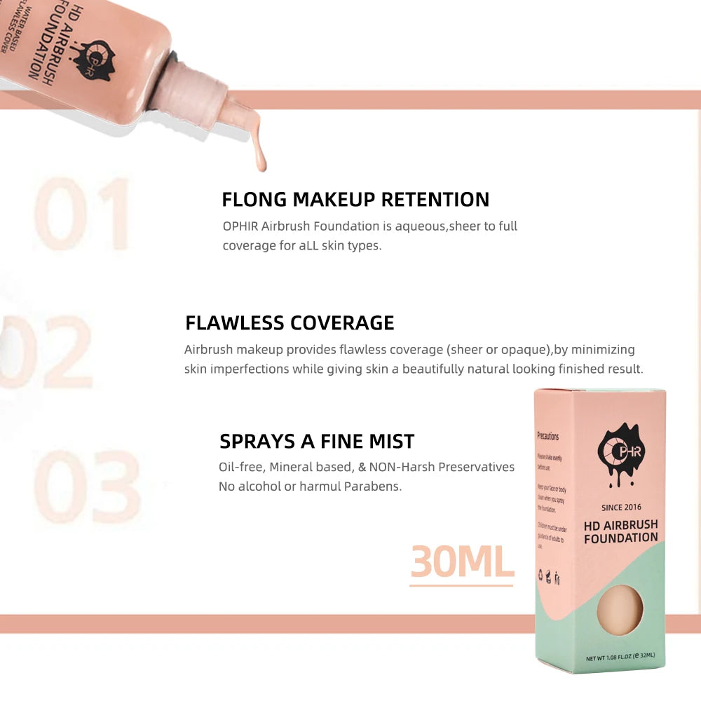 Flawless Air-Mist Liquid Foundation