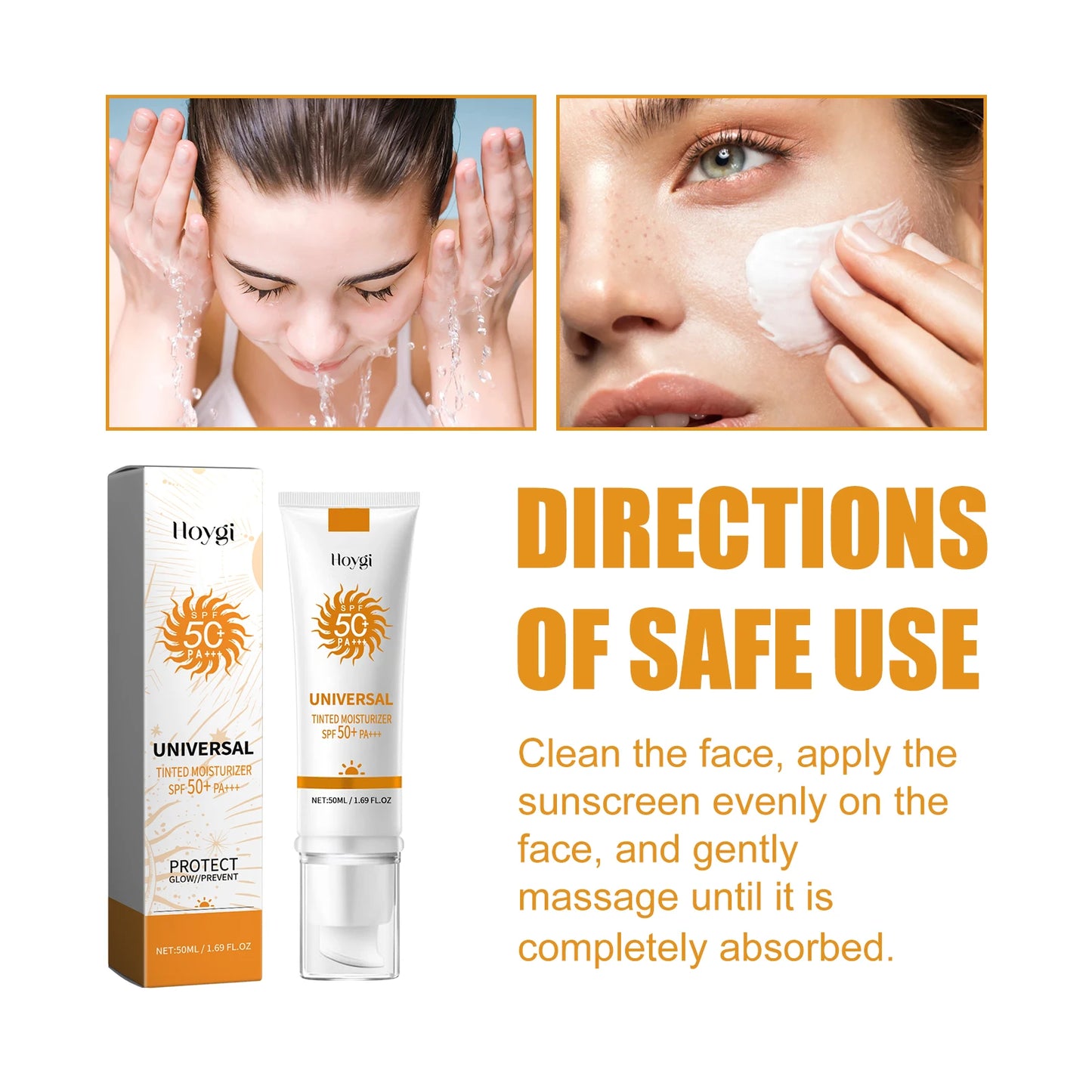 Hoygi Radiance: UV Protection & Whitening Makeup Base (SPF)