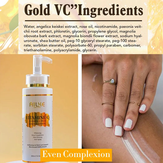 AILKE Vitamin C Brightening Serum – Hydrating & Anti-Aging Care