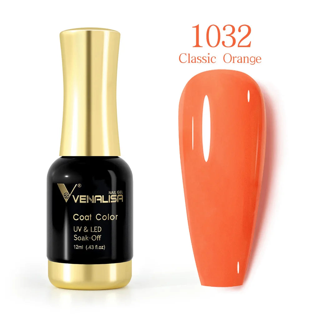 VENALISA Gel Nail Polish Set – 120 Colors UV/LED Soak Off 12ml