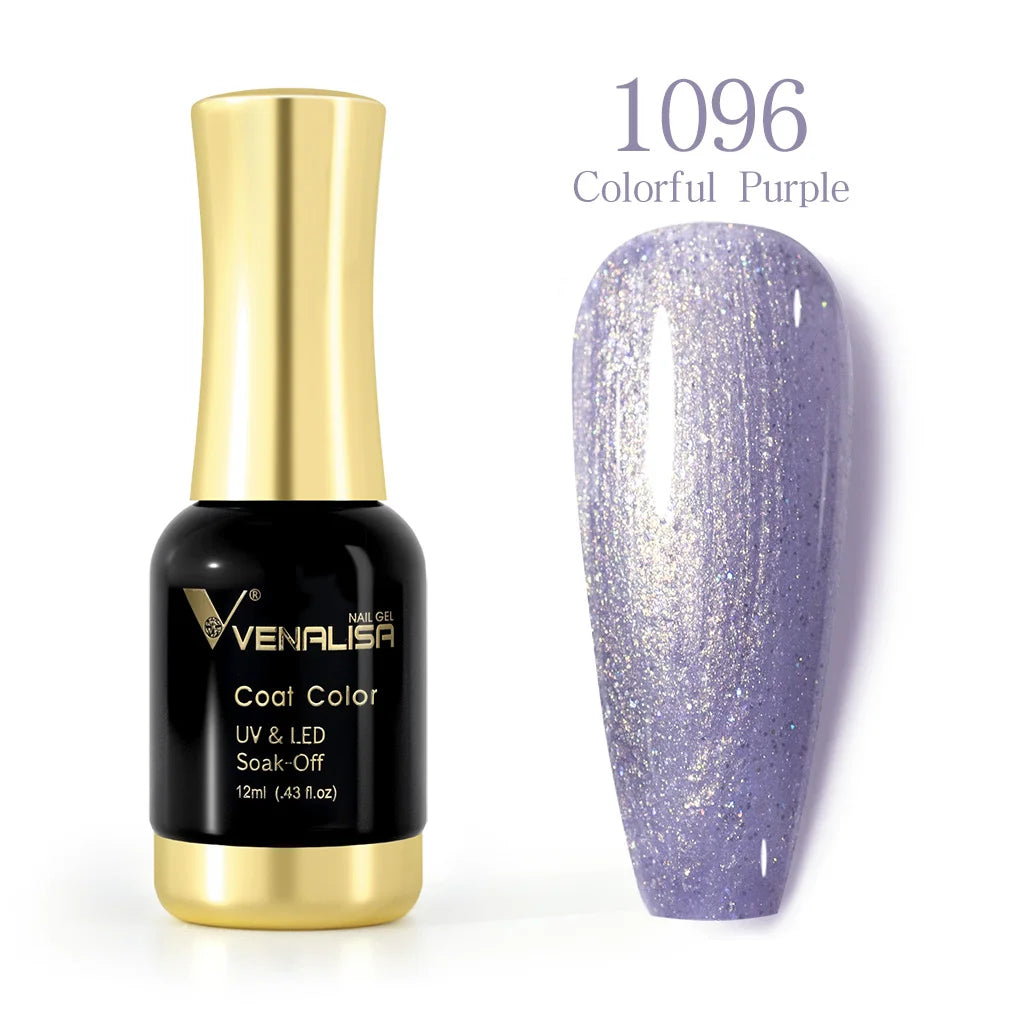 VENALISA Gel Nail Polish Set – 120 Colors UV/LED Soak Off 12ml