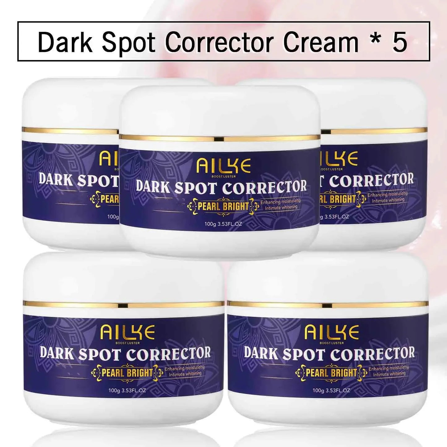 AILKE Glutathione Skin Care Kit – 5-in-1 Hydrating & Brightening Set