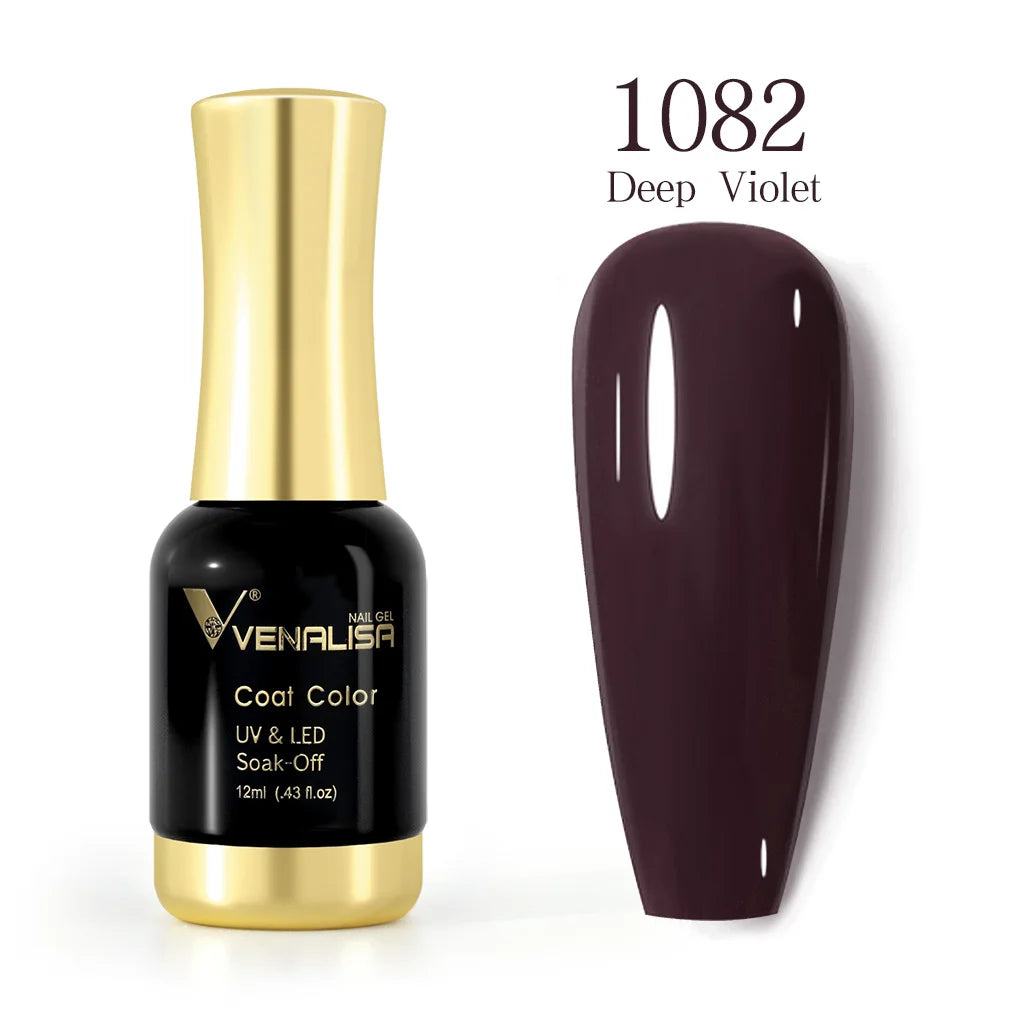 VENALISA Gel Nail Polish Set – 120 Colors UV/LED Soak Off 12ml