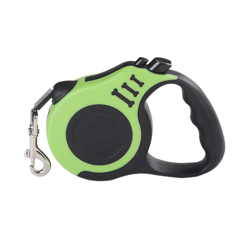 FlexiSafe: Heavy-Duty Retractable Dog Leash (3m / 5m)