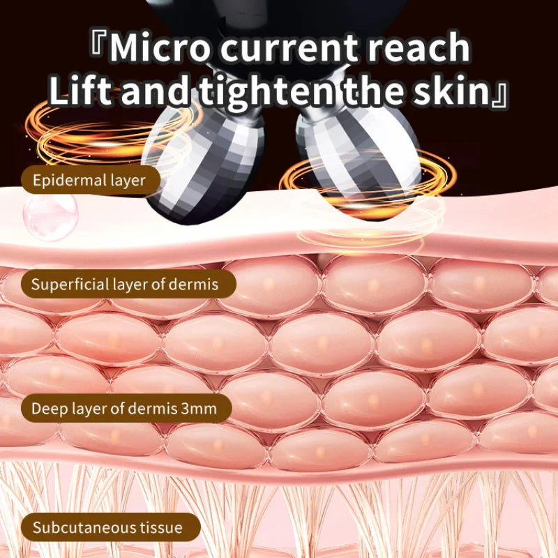 Microcurrent Facial Massager – Portable Skin Care Device