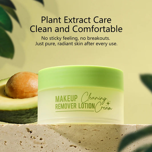 Avocado Makeup Remover Cream – Gentle Eye & Lip Cleanser