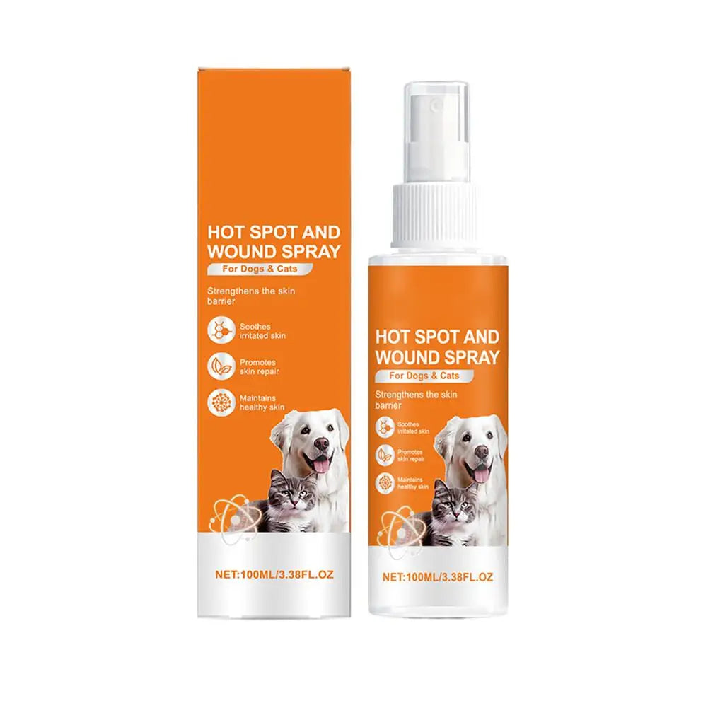 DermaRelief: Soothing Skin Repair Spray for Pets