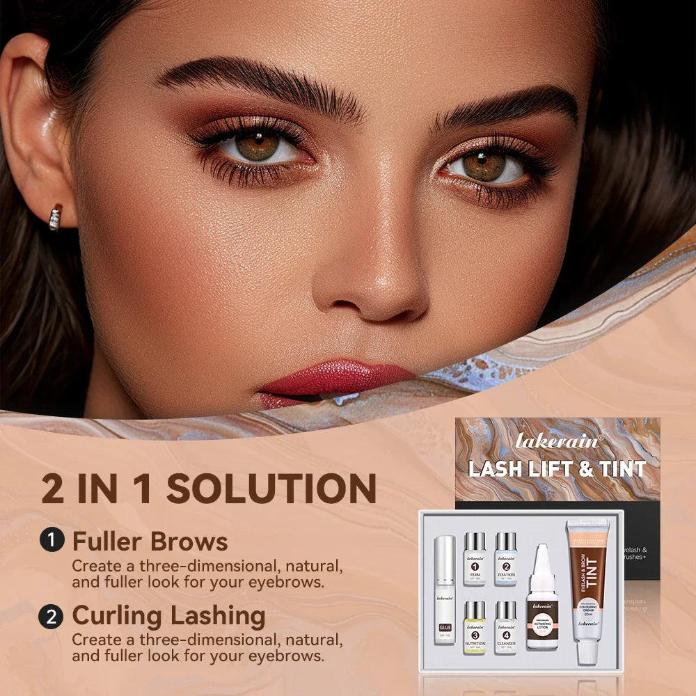 Complete Lash Lift and Tint Kit – Professional Eyelash Perming & Brow Dyeing System