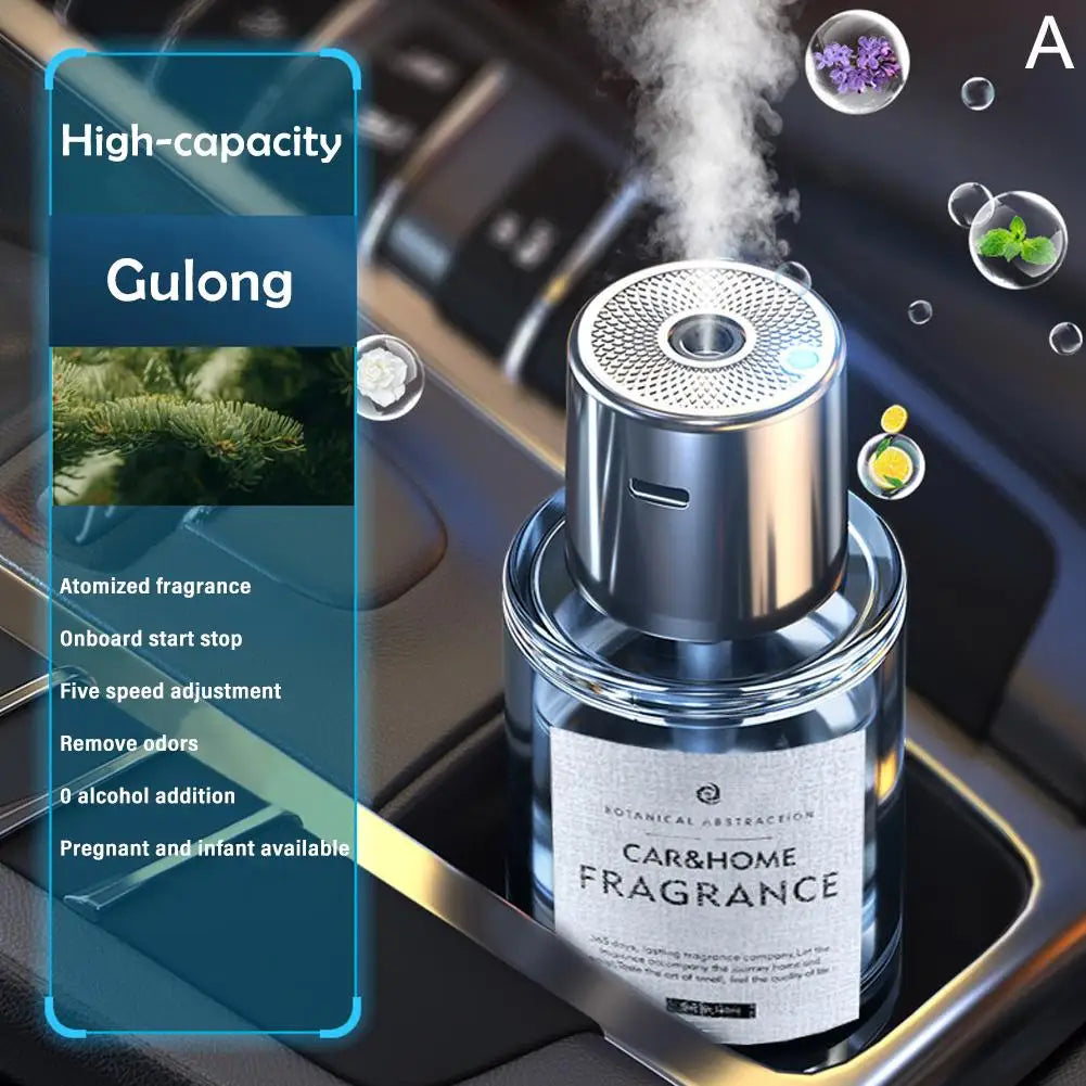 Car Essential Oil Diffuser – Intelligent Fragrance Spray (Portable)