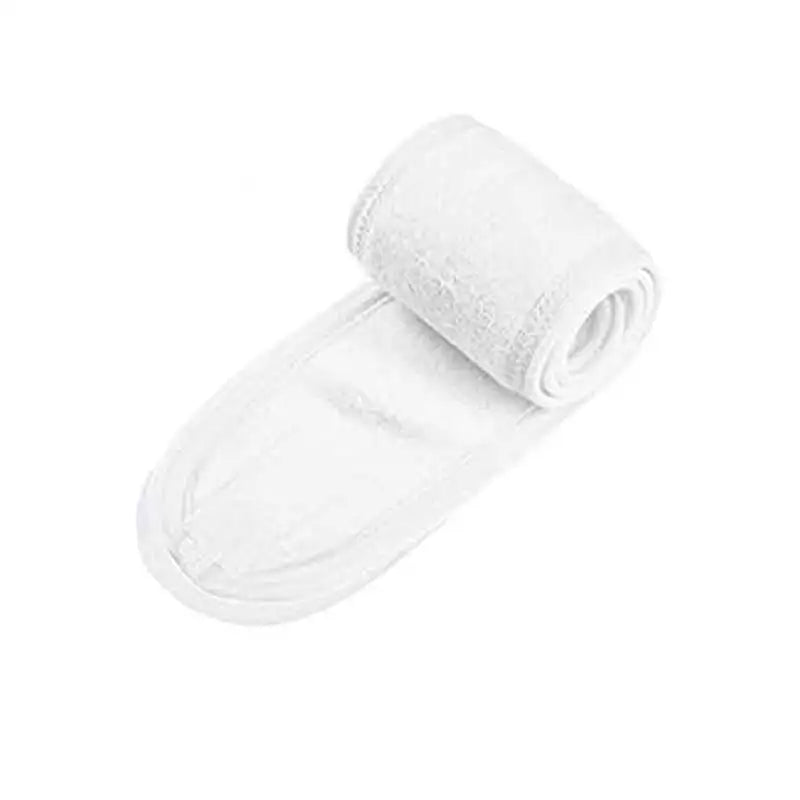 Adjustable Spa Headband – Soft Makeup & Skincare Hair Band