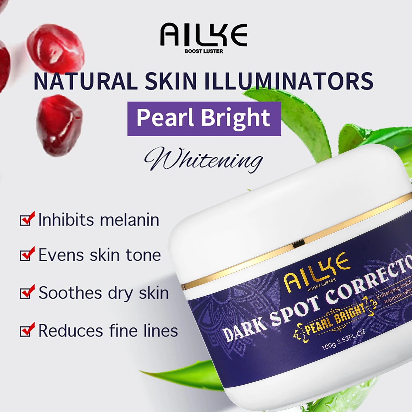 AILKE Glutathione Skin Care Kit – 5-in-1 Hydrating & Brightening Set