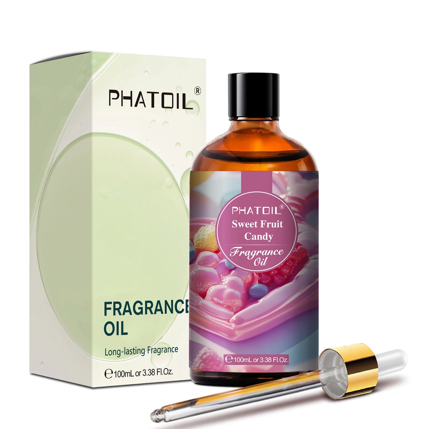 PHATOIL Almond & Vanilla Fragrance Oil – Diffuser Aromatherapy (100ml)