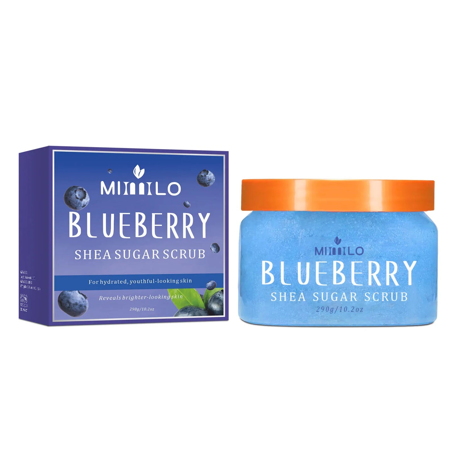 VelvetGlow: Shea Sugar Exfoliating Body Scrub