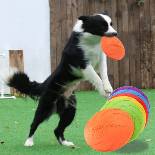 FlyFlex: Durable Silicone Flying Disc for Pets