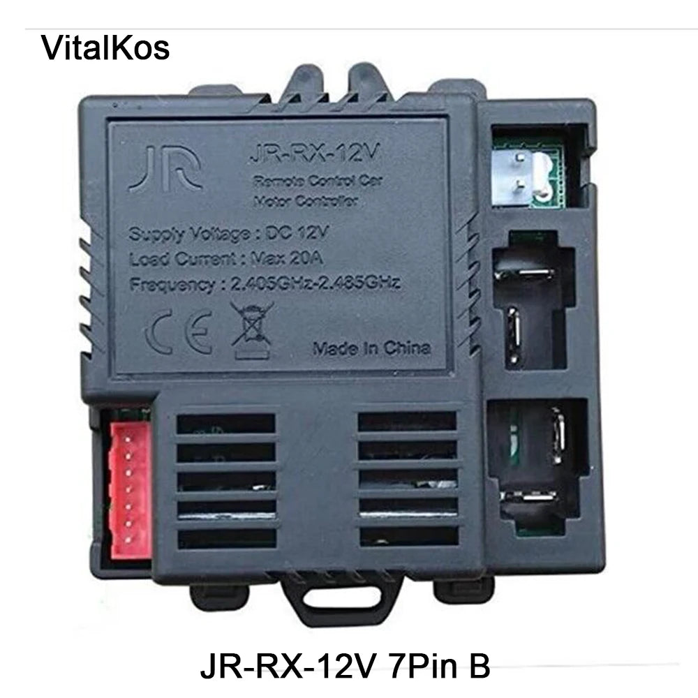 JR1630RX 12V / JR-RX-12V Remote Control and Receiver (Optional) Of Children's Electric Car Bluetooth Ride On Car Parts