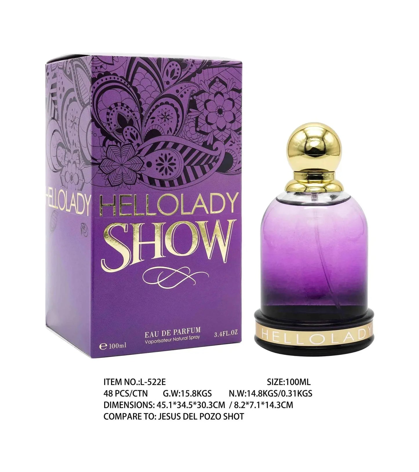 Charming Bloom: Elegant Floral Eau de Parfum (100ml)