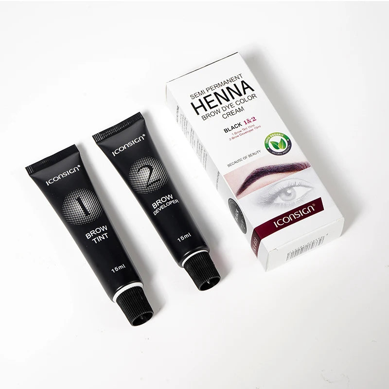 Fast-Acting Henna Brow Tint: Professional Tinting Cream