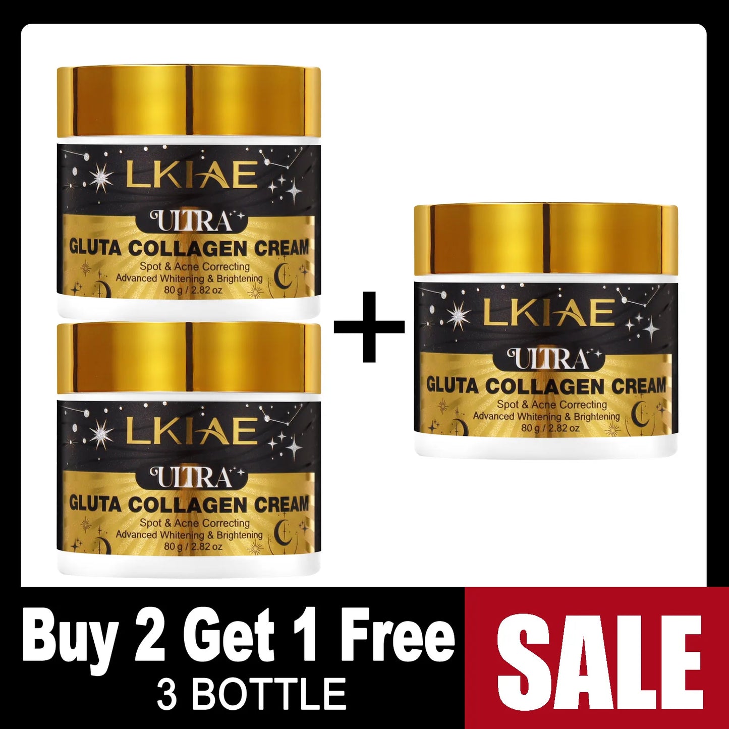 LKIAE Collagen & Glutathione Face Cream – Brightening & Skin Tone Care