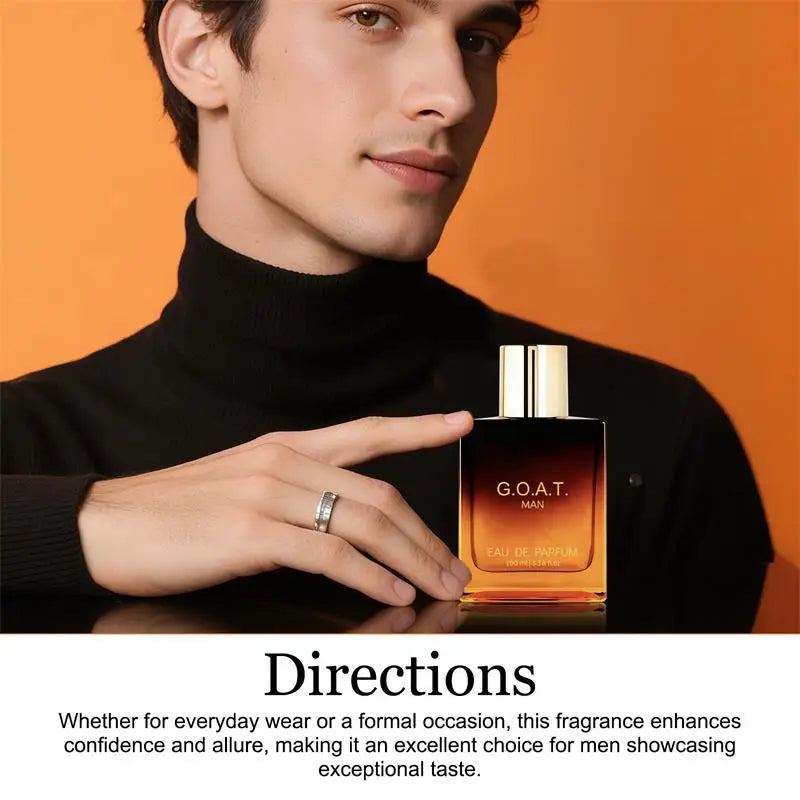 Men Eau de Parfum – Sandalwood Vanilla Long Lasting Fragrance