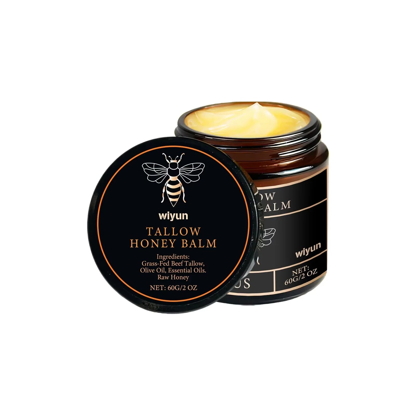 Tallow Honey Balm – Hydrating Face & Body Moisturizer