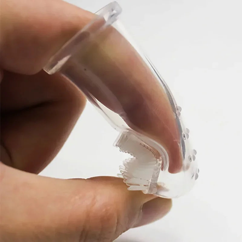 DentalFinger: Soft Silicone Pet Toothbrush