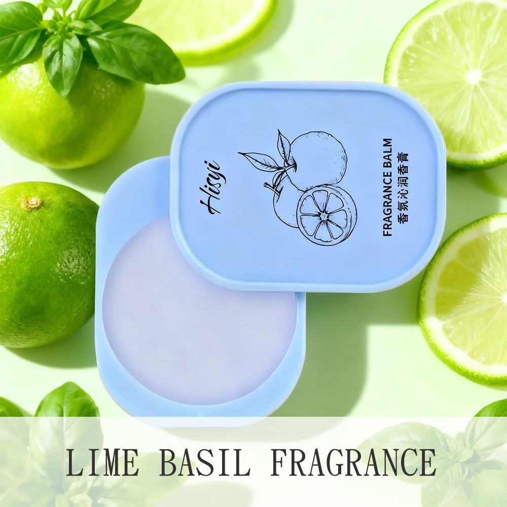 Solid Perfume Balm – Long-Lasting Floral Fragrance, Vegan, Unisex, Skin-Friendly (Face/Body Use)