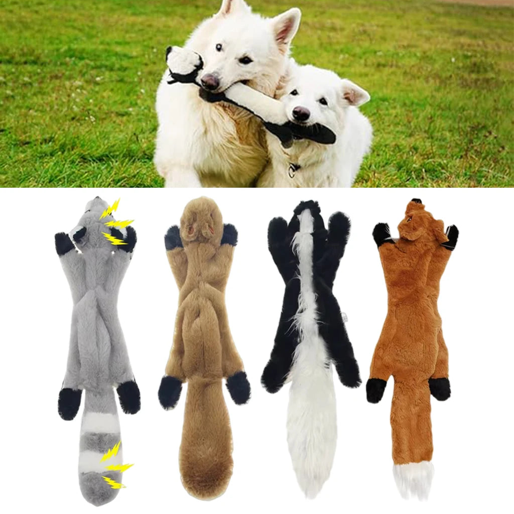 CleanFetch: 45cm Durable Stuffing-Free Squeaky Toy