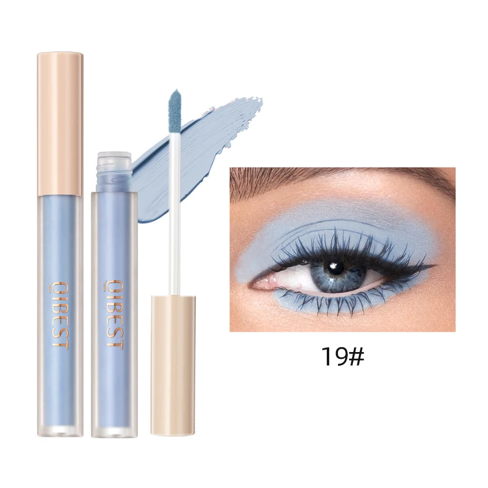QIBEST Matte Liquid Shadow Collection – 8-Stick Set, Dual-Use for Eyes & Cheeks